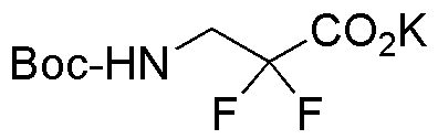 Boc-3-amino-2,2-difluoro-propionic acid potassium salt
