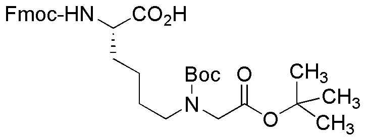 (S-Fmoc-2-amino-6-(Boc-tert-butoxycarbonylmethyl-amino)-hexanoic acid