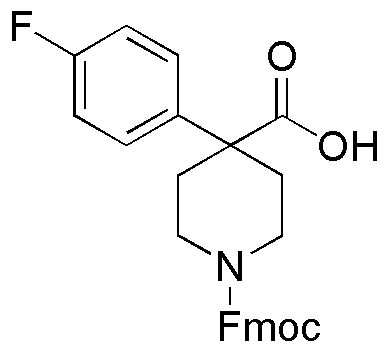 Fmoc-4-(4-fluorophenyl)-piperidine-4-carboxylic acid