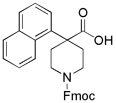 Fmoc-4-(naphthalen-1-yl)-piperidine-4-carboxylic acid