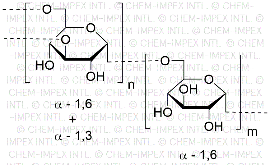 Polvo de dextrano, peso molecular ~ 2500