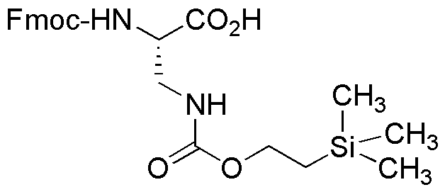 Ácido Nα-Fmoc-Nβ-trimetilsililetoxicarbonil-L-diaminopropiónico