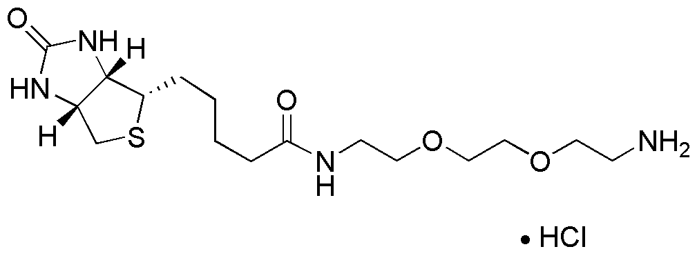 Biotinyl-1-amino-3,6-dioxa-8-octanamine hydrochloride