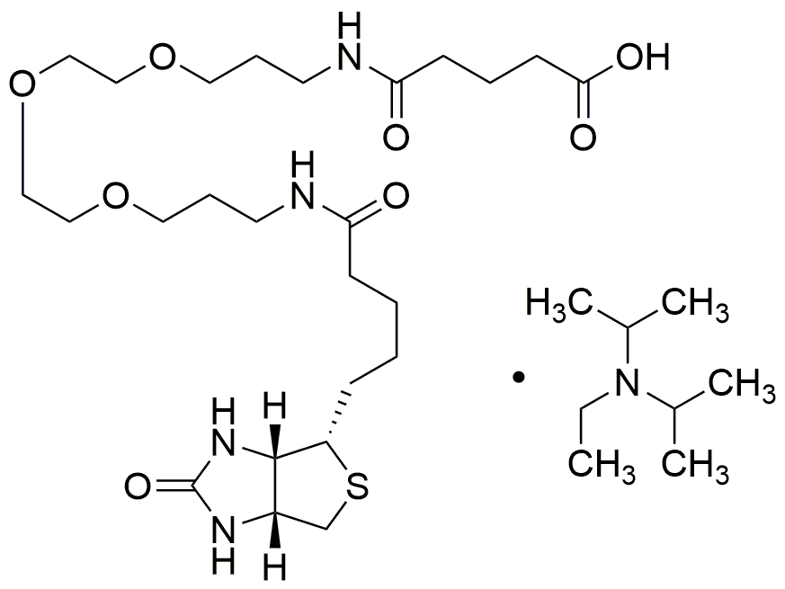 Biotinyl-TOTA-glutaramic acid DIPEA salt