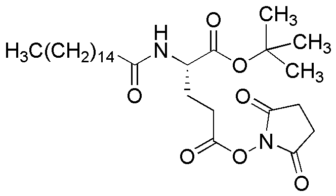 N-Palmitoyl-L-glutamic acid a-tert- butyl ester g-succinimidyl ester