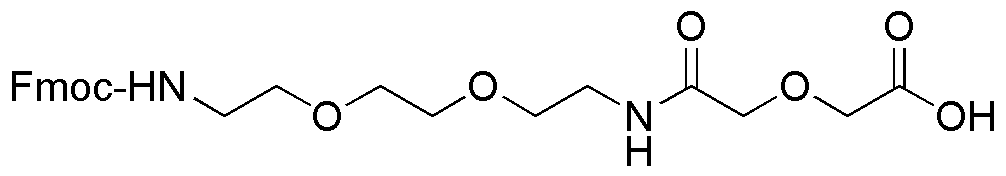 1-(9H-Fluoren-9-yl)-3,14-dioxo-2,7,10,16-tetraoxa-4,13-diazaoctadecan-18-oic acid