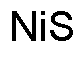 Nickel sulfide