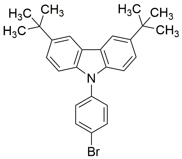9-(4-Bromophenyl)-3,6-di-tert-butylcarbazole