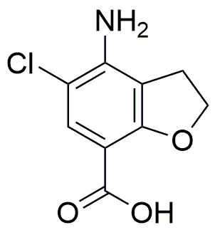 Ácido 4-amino-5-cloro-2,3-dihidrobenzofurano-7-carboxílico