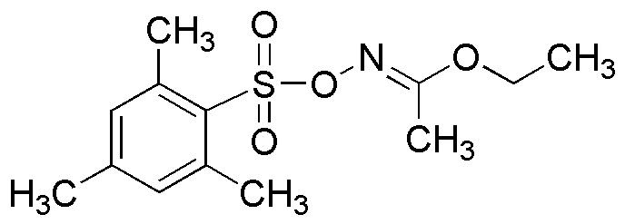 Ethyl O-(2-mesitylenesulfonyl)acethydroxamate