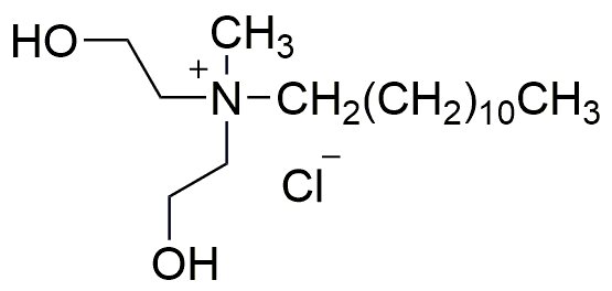 N,N-Bis(2-hydroxyethyl)-N-methyldodecan-1-aminium chloride