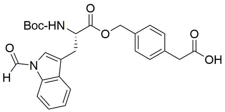 Boc-L-Trp(Formyl)-O-CH2-Ph-CH2-COOH
