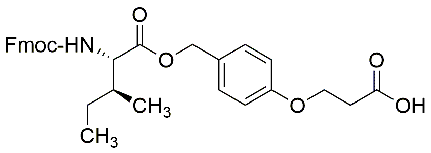Fmoc-L-Ile-O-CH2-Ph-OCH2-CH2-COOH