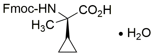 Fmoc-D-Ala(α-cyclopropyl)-OHH2O