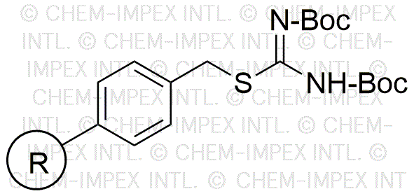 Résine de bis(tert-butoxy carbonyl)thiopseudourée (0,3 - 0,8 mmol/g, 200 - 400 mesh)