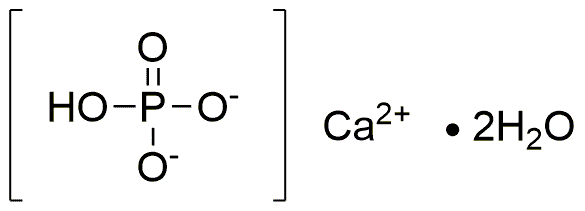 Calcium hydrogenphosphate dihydrate
