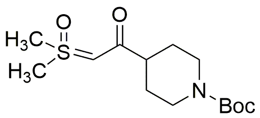 Dimethylsulfoxonium-(N-Boc(4-piperidinecarbonoyl)methylide