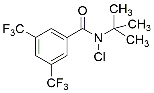 N-cloro-N-(1,1-dimetiletil)-3,5-bis(trifluorometil)-benzamida