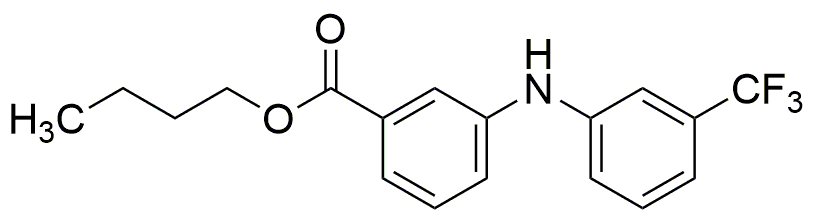 Butyl N-(3-trifluoromethylphenyl)anthranilate