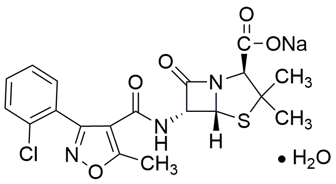 Cloxacillin sodium salt monohydrate