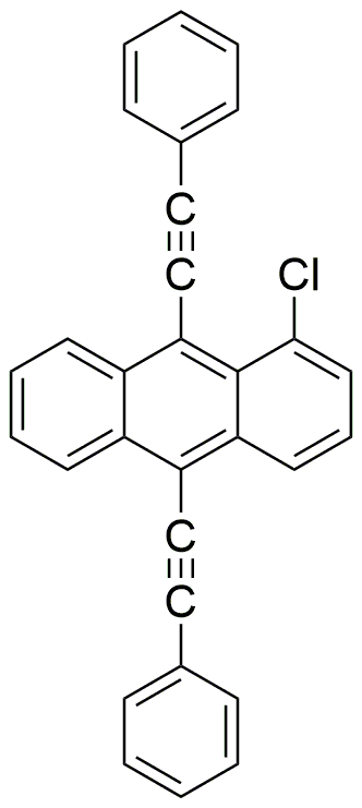 1-Chloro-9,10-bis(phenylethynyl)anthracene