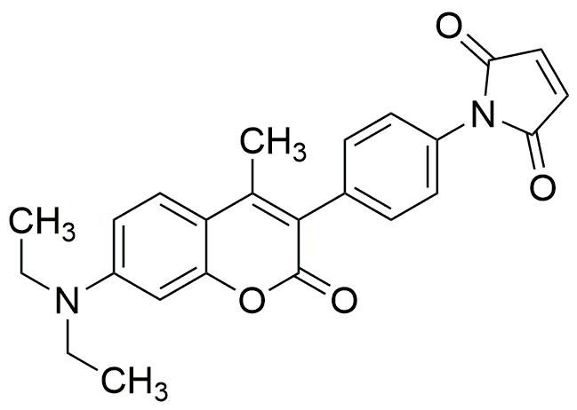 7-Diéthylamino-3-(4-maléimidophényl)-4-méthylcoumarine