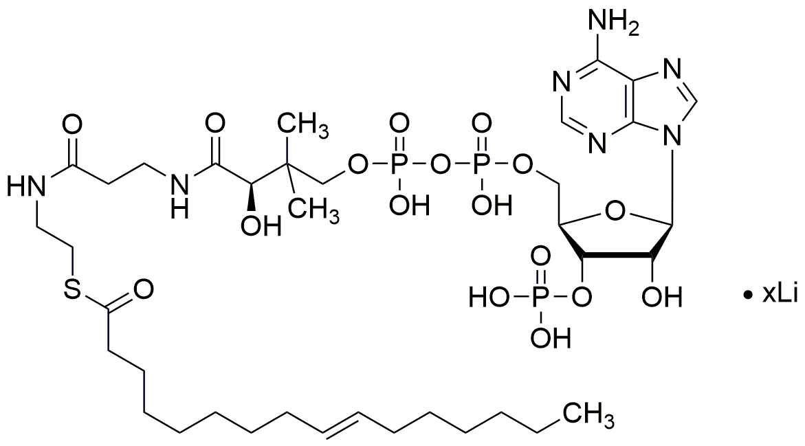 Sal de litio de palmitoleoil coenzima A