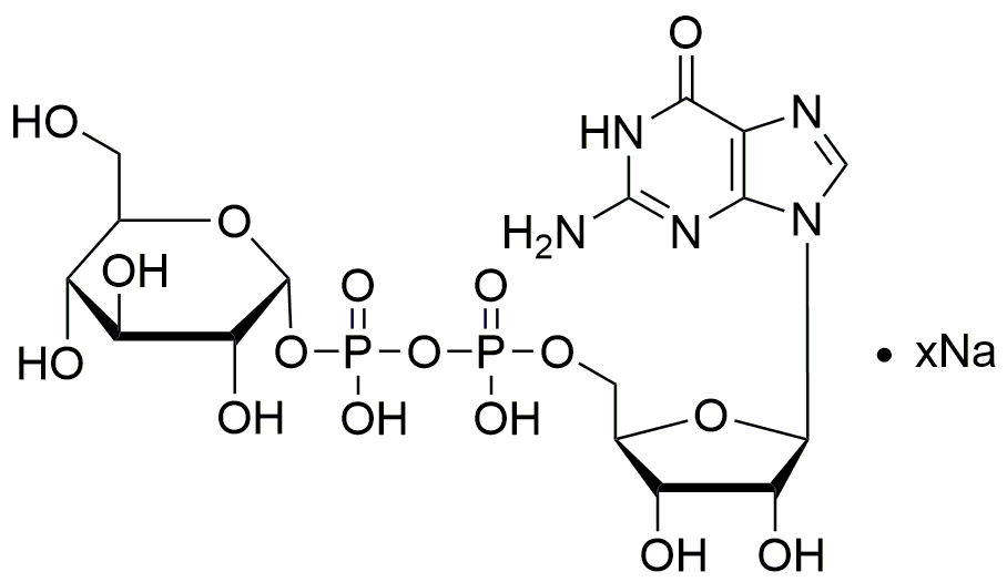 Guanosine-5'-diphosphoglucose sodium salt Substrate for glucosyltransferase