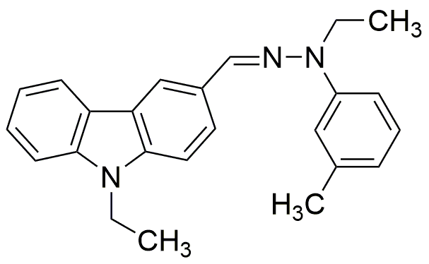 9-Ethylcarbazole-3-carboxaldehyde N-ethyl-N-(m-tolyl)hydrazone