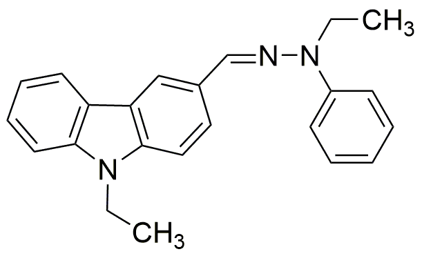 9-Ethylcarbazole-3-carboxaldehyde N-ethyl-N-phenylhydrazone