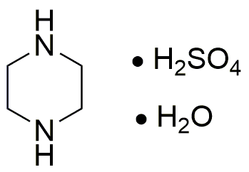 Piperazine sulfate hydrate