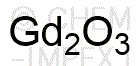 Nanopoudre d'oxyde de gadolinium (<100 nm)