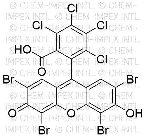 2',4',5',7'-Tetrabromo-3,4,5,6-tetraclorofluoresceína