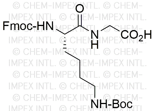 Fmoc-Lys(Boc)-Gly-OH