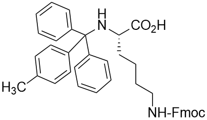 Na-Methyltrityl-Ne-Fmoc-L-lysine