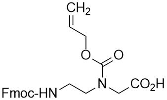 Alloc-N-(2-Fmoc-aminoethyl)-glycine