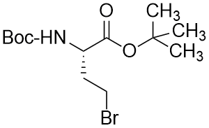 tert-Butyl-(2S)-4-bromo‐‐oc-amino butanoate