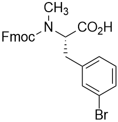 Fmoc-N-methyl-3-bromo-L-phenylalanine