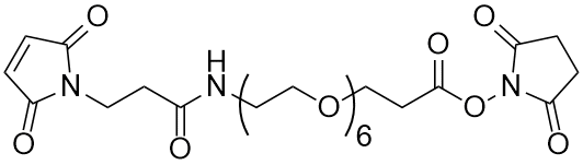 Maleimide-NH-PEG6-acid-NHS ester