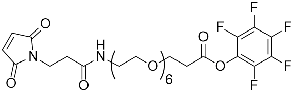 Maleimide-NH-PEG6-acid-PFP ester