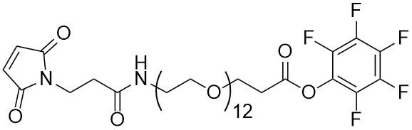 Maleimide-NH-PEG12-acid-PFP ester