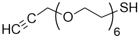 Alkyne-PEG6-thiol