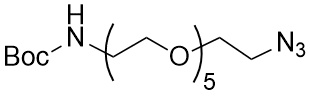 Boc-amino-PEG5-azide