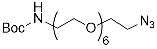 Boc-amino-PEG6-azide