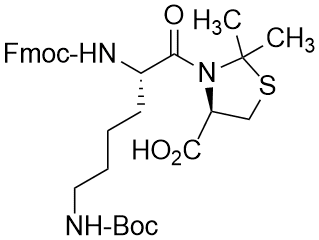 Fmoc-Lys(Boc)-Cys(Psi(Me,Me)Pro)-OH