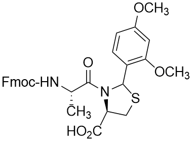 Fmoc-Ala-Cys(Psi(Dmp,H)Pro)-OH