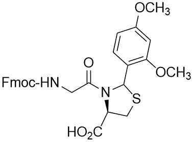 Fmoc-Gly-Cys(Psi(Dmp,H)Pro)-OH