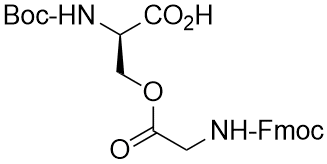 Boc-D-Ser(Fmoc-Gly)-OH