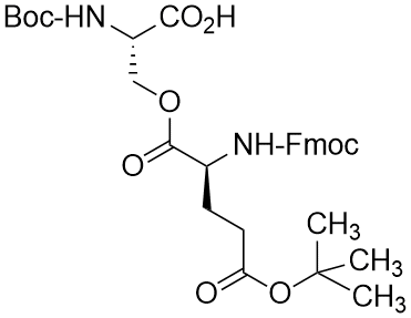 Boc-Ser(Fmoc-Glu(OtBu))-OH