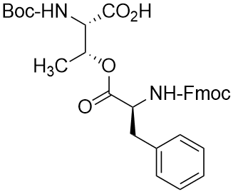 Boc-Thr(Fmoc-Phe)-OH